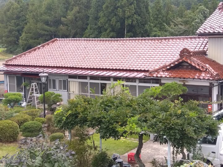 H様邸　屋根塗装工事(フッ素)